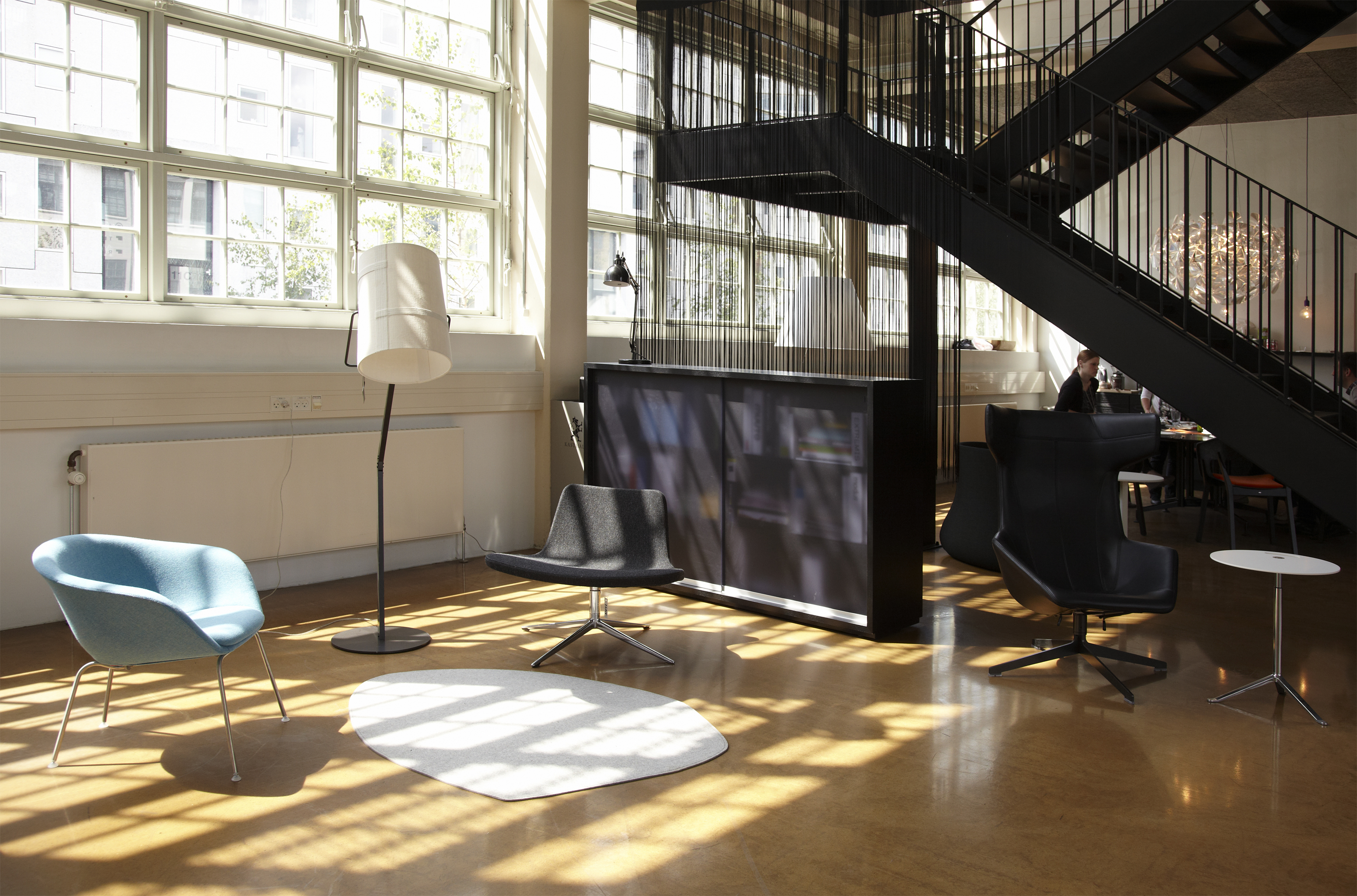 pebble i showroom, Fraster filt tæppe